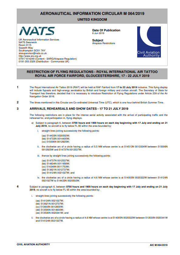 FIGURE 3: AIC M064/2019 TEXT