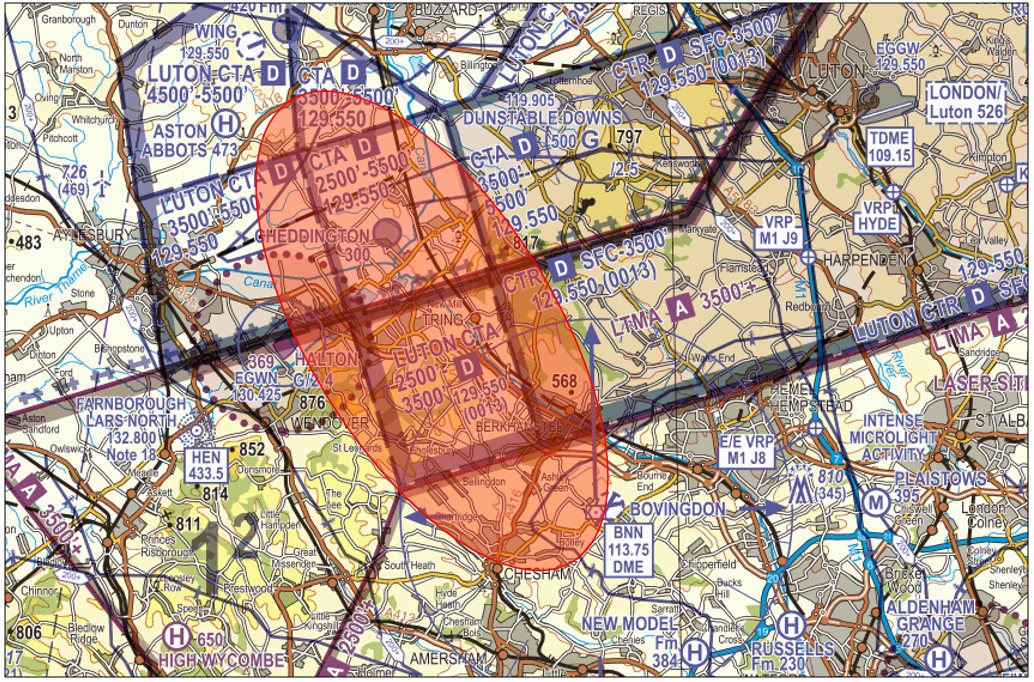 Luton Controlled Airspace narrative Figure 6