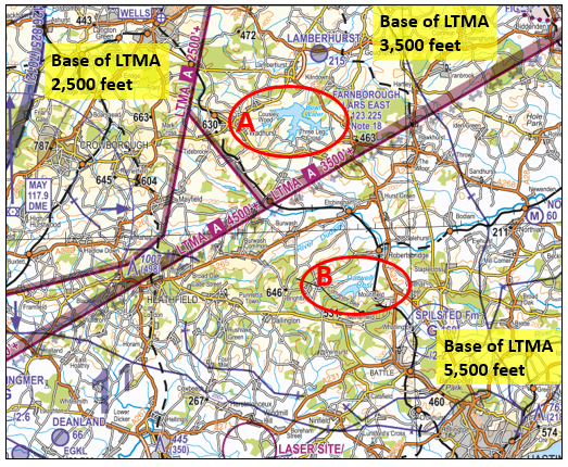 Figure 1 Bewl Water and Danwell Reservoir