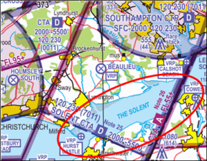 Hot-spot a Solent CTA 2