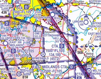 Figure 1 – Correct at 1:500k South Edition 49